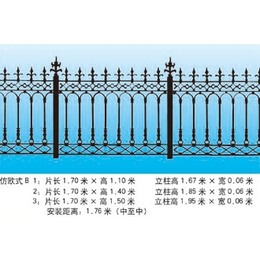 铸铁护栏销售-唐山铸铁护栏-荣亨金属厂(查看)