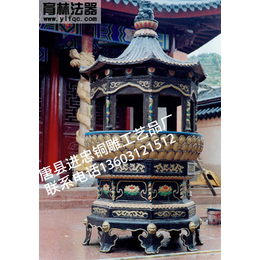 铜香炉加工、进忠雕塑(在线咨询)、广州铜香炉