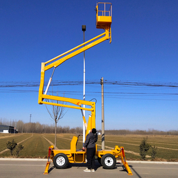 16米曲臂升降机 自行式升降平台 十堰市液压升降车供应