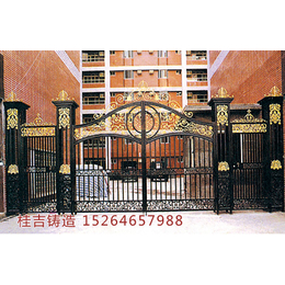 铁艺大门销售、临朐桂吉铸造公司、北京铁艺大门