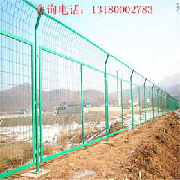 河道焊接隔离栅 铁路金属网片防护栅栏 护栏厂家 双边丝围栏网
