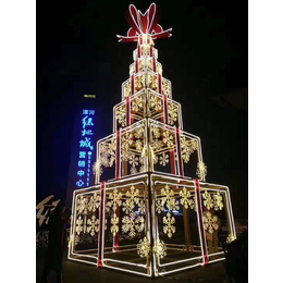 圣诞树出租 圣诞树造型设计 霓虹灯圣诞树 
