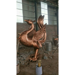 陇南铜天鹅-澳腾铜雕-定做铜天鹅雕塑