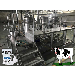 鲜奶加工机器_整套羊奶灌装生产线_骆驼奶生产线