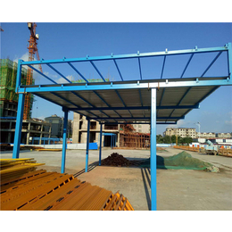 施工电梯定型化防护棚-安徽定型化防护棚-合肥易翔钢结构