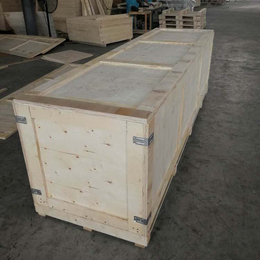 青岛出口设备用包装箱免熏蒸材质价格低 木箱载重大叉车可用