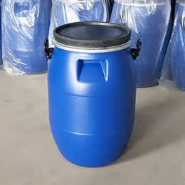 60L塑料桶蓝色开口密封塑料包装桶