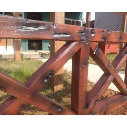 水泥仿木栏杆-安徽艺砼节能科技公司-合肥仿木栏杆