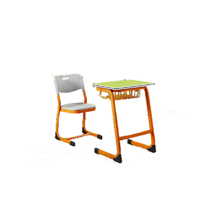 中小学单人C型固定课桌椅