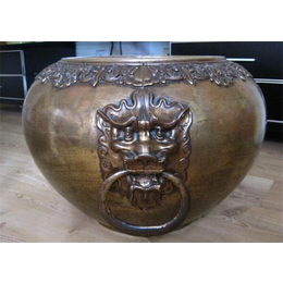 世隆铜雕塑-湖南铜大缸-仿古铜大缸厂家