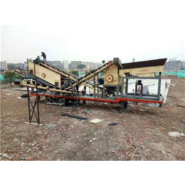 湖南建筑垃圾*碎机-创锦机械(图)-流动式建筑垃圾*碎机
