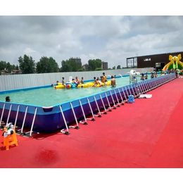 大型支架游泳池造价-智乐游泳设施公司-大型支架游泳池