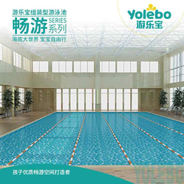 江苏游乐宝益智组装钢结构泳池恒温拼装式钢板池水育泳池