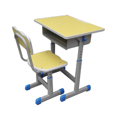 中小学单人单柱单层套管升降<em>课桌椅</em>