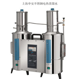 上海申安 实验室不锈钢塔式电热蒸馏水器 20L重蒸馏水器