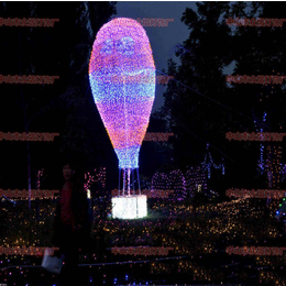 LED灯光节花玫瑰花灯 商场装饰灯 公园亮化景观灯