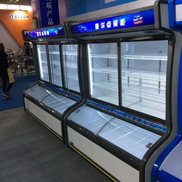 郑州上冷藏下冷冻展示柜点菜柜厂家批发采购