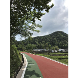 供应阿坝县彩色陶瓷防滑路面  路兴SD-36