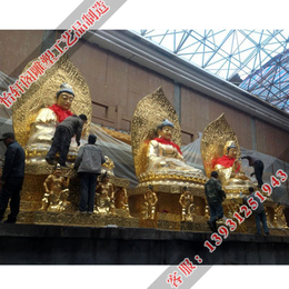 怡轩阁雕塑厂-上海西方三圣铜像