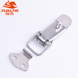 骏杰工具锁配件 不锈钢机电柜锁扣 重型弹簧搭扣J106