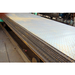 乾亿花纹钢板现货(多图)-东营热轧原花镀锌钢板