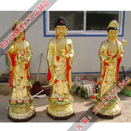 上海西方三圣铜雕订制-怡轩阁雕塑
