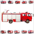 消防车水罐消防车小型中型大型消防车消防救火车价格厂家供应*缩略图1