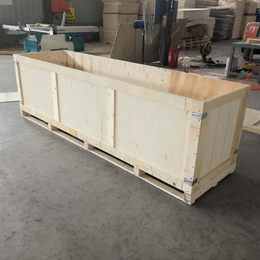 青岛胶南出口用胶合板木箱价格 豪盟托盘厂加工免熏蒸围板箱
