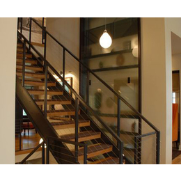 钢结构楼梯安装-合肥远致钢结构-巢湖钢结构楼梯