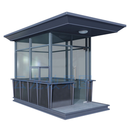 透明玻璃钢结构岗亭XT001