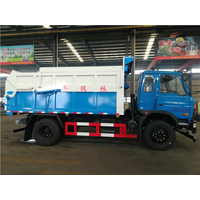 水务集团拉运8立方污泥运输车  8吨污泥清理车