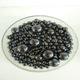 厂家现货供应25.4mm黑色氮化硅陶瓷球*陶瓷球