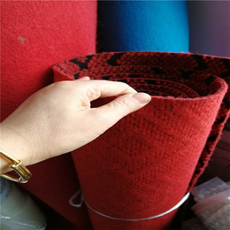 衢州地毯-婚庆红地毯生产厂家-红色菱形提花地毯*