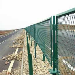 *高速公路防眩网 定做菱形桥梁放抛网道路中间隔离防眩护栏网
