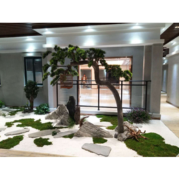 厂家设计酒店温泉商场售楼部人造植物景观造景