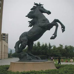 山西马雕塑-实力商家-玻璃钢彩绘马雕塑