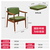 广东达芬批发定制咖啡店实木桌椅 连锁餐厅实木桌椅组合定制缩略图2