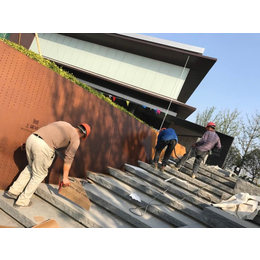 钦州锈钢板制作雕塑工艺-天津卓纳耐候板厂家