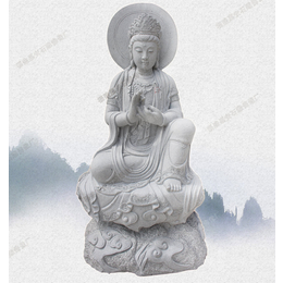  花岗岩石头雕观音 石雕地藏王菩萨图片 雕刻普贤菩萨图片