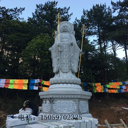 石雕地藏王 寺庙地藏菩萨雕塑  花岗岩石雕佛像雕刻缩略图