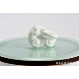古婺窑火【匠心工艺】(图)-玉青瓷茶具设计-玉青瓷茶具