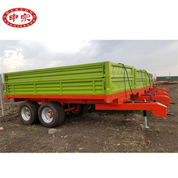 7T双箱板农用拖车-申宗机械(在线咨询)-农用拖车