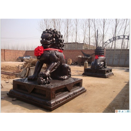 大型铜狮子雕塑-云南铜狮子雕塑-鼎泰雕塑(在线咨询)