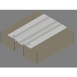 铝合金承重型地面变形缝盖板价格