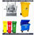 塑胶注射模具日本注塑60升垃圾桶模具加工缩略图4
