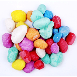 染色小彩石的型号  染色小彩石的用途 染色小彩石的细度