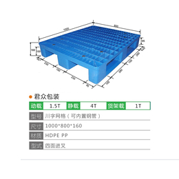 六盘水塑料托盘批发-君众包装-六盘水塑料托盘