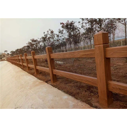 景区仿木护栏模具-仿木护栏-泰安压哲护栏