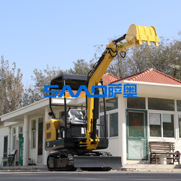 小型挖土机品牌-济宁萨奥-小型挖土机