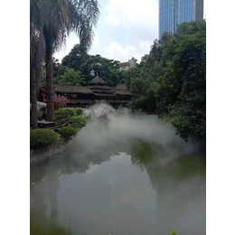 四川广安雾森景观水雾工程环保节能正雄科技